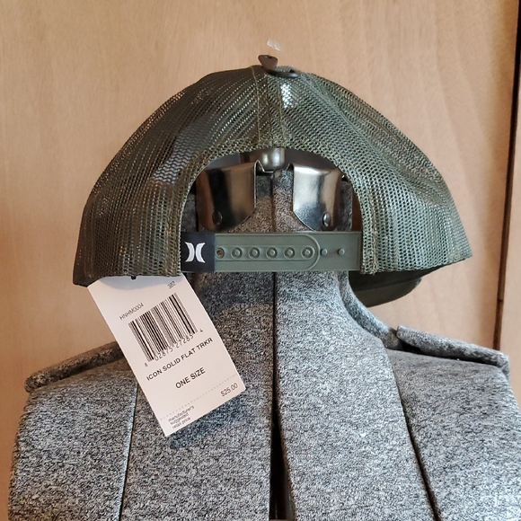 Hurley Forest Green Trucker Hat - Picture 3 of 4